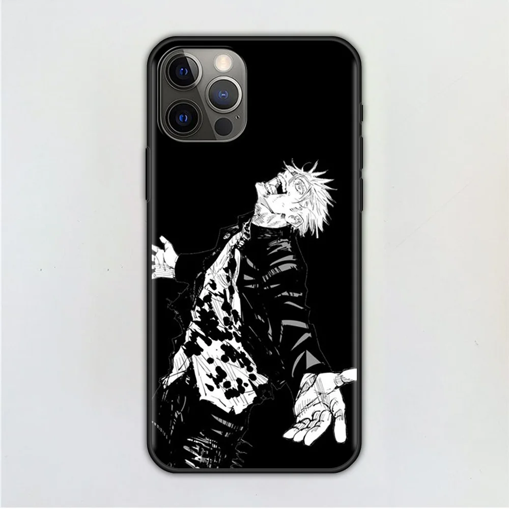 Dark Jujutsu Kaisen JJK Best Phone Case For Apple iPhone 11 12 13 Pro Max 7 6 8 6s Plus 12 13 Mini X XS max XR SE2020 5 5S Capa case iphone 13 