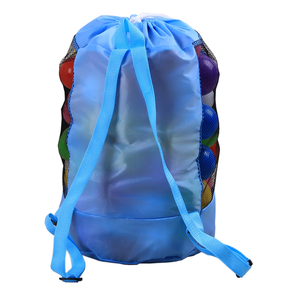 Пляжная сумка из сетки игрушка Tote Drawstring пляжный рюкзак для путешествий пляж аквапарк супермаркет плавательные сумки Сумка для воды