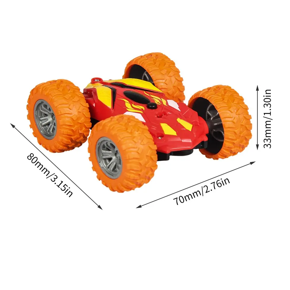 Создаем игрушки 8031 1/48 RC трюк автомобиль 2,4G двусторонний флип 360 'Вращение внедорожный скалолазание гоночный автомобиль для детей подарок