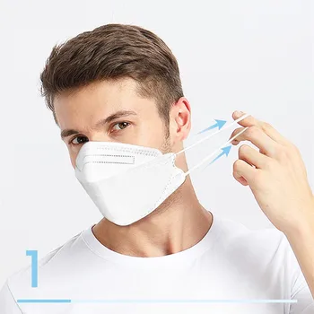 

3pcs In Stock Reusable Dustproof Topmask Pm2.5 Filtered Filter Earloop Dust Mouth Face Covers Mascherine Mascara Health Care