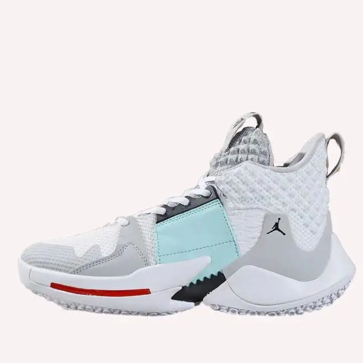 Russell Westbrook 2 basketball boots Jordan Why Not Zer0.2 PF all star Men's Basketball Shoes 40-46 - Цвет: Темно-серый