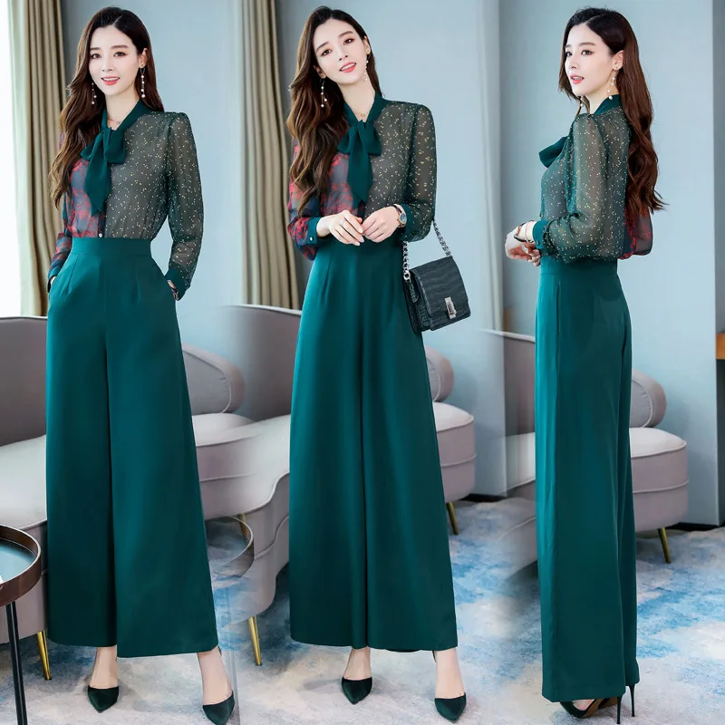 

2019 Autumn Clothing New Style Contrast Color Joint-Style Set Two-Piece Set Leggings