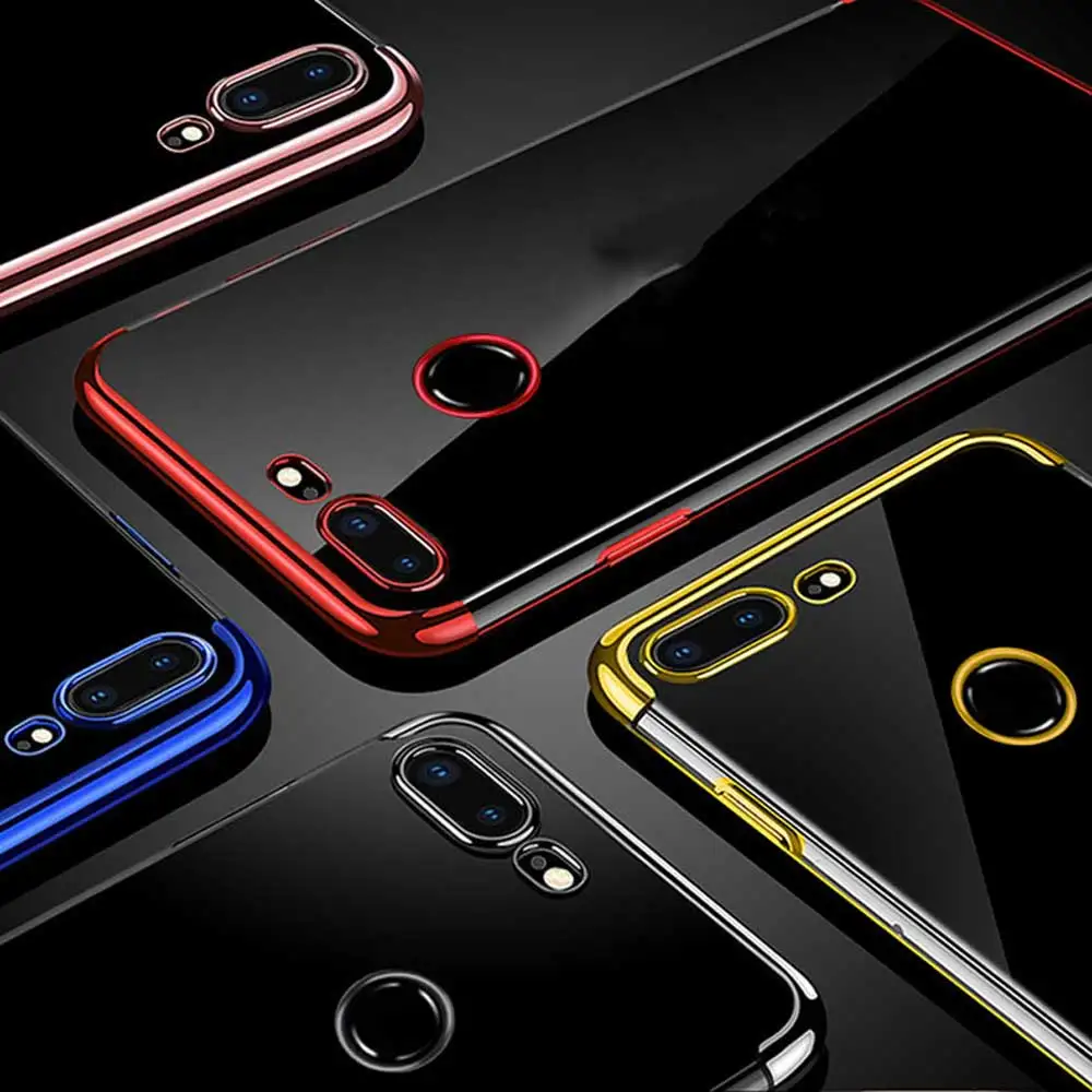 Чехол для huawei Honor 9 Lite, мягкий чехол из ТПУ и силикона, Роскошный прозрачный чехол для Honor 9 Lite