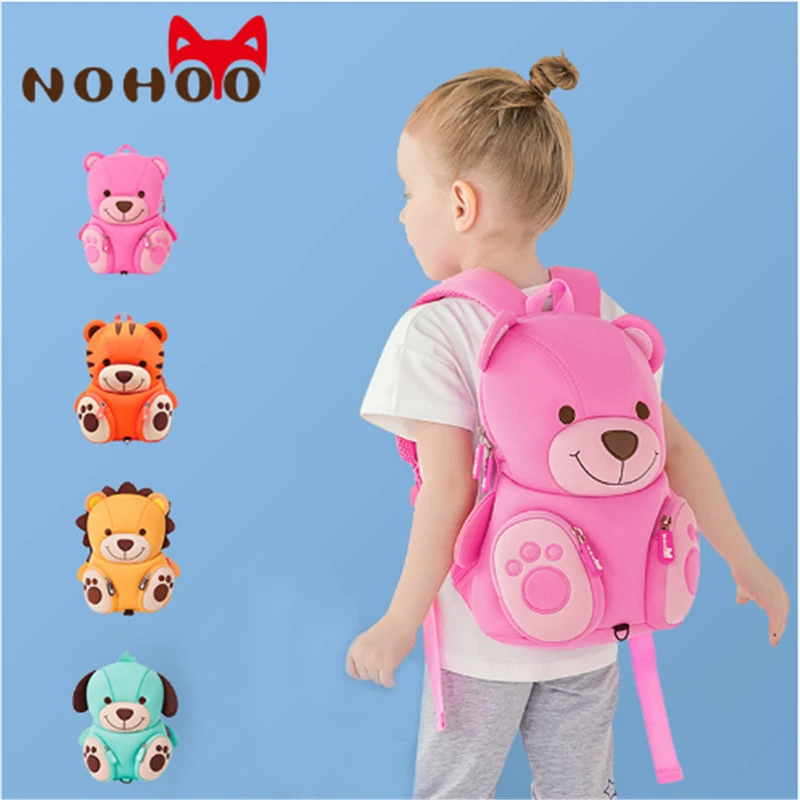 Детский рюкзак mochilas 3D с мультяшным рисунком водонепроницаемый детский для