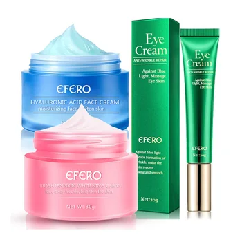 

Hyaluronic Acid Face Cream Skin Whitening Cream Repair Melasma Acne Dark Spots Freckle Cream Collagen Eye Cream Anti Blue Light