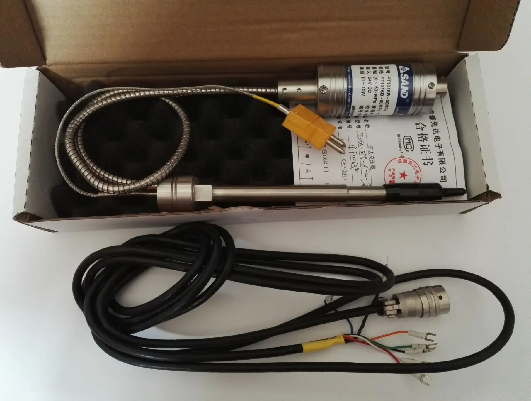 High Temperature Melt Pressure Transmitter PT1316B50MPA1/2 "20150/470k