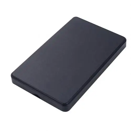 Черный 2,5 дюймовый чехол для жесткого диска SATA USB 3,0 5 Гбит/с портативный без инструментов SSD твердотельный диск HDD коробка внешний жесткий диск Корпус для ПК - Цвет: Черный