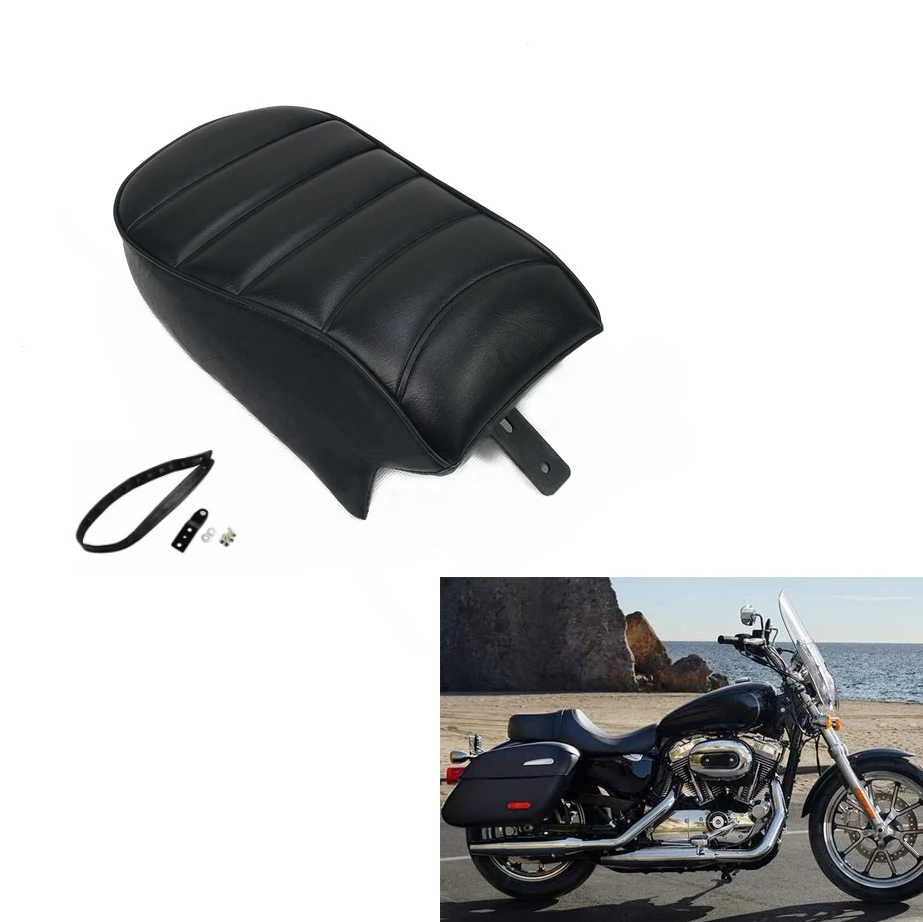 Кожаная подушка для заднего пассажирского сиденья мотоцикла Harley Sportster Iron 883 XL883N