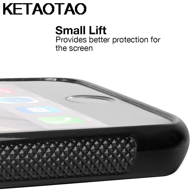 KETAOTAO SMU Chemistry для iPhone 4S SE 5C 5S 6 6S 7 8 Plus X XR XS MAX, черный мягкий чехол для телефона, резиновый силиконовый чехол