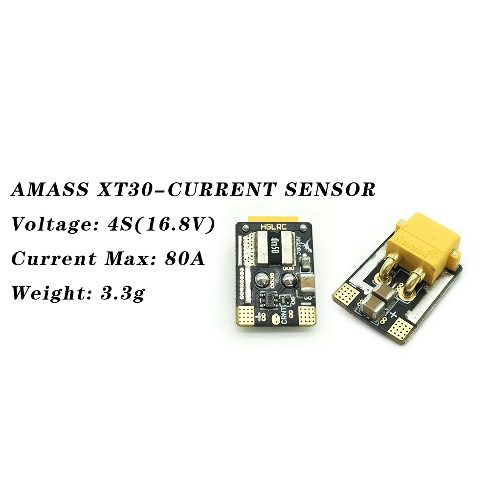 XT30 1-4S 80A Current Checker Voltage Meter for 80 90 130 FPV Racing Drone Quadcopter RC Drone Helicopter Part (8)