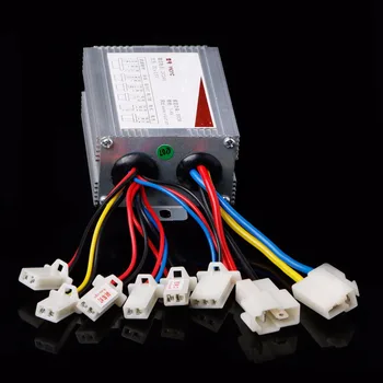 

DC 24V 500W Motor Speed Brush Controller 30A For Electric Bicycle Bike Scooter