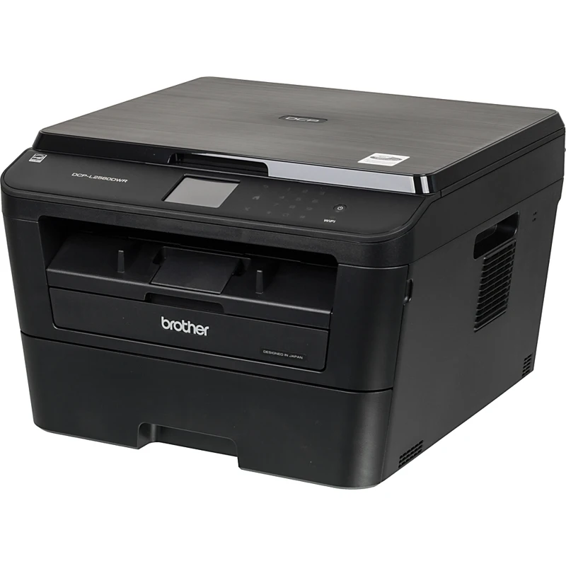 МФУ лазерный BROTHER DCP-L2560DWR, черный