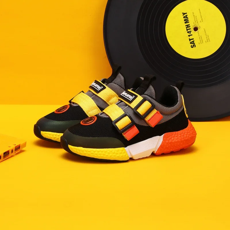 

B. Duck Small Yellow Duck CHILDREN'S Shoes Spring And Autumn Children Vitality Contrast Color Trend CHILDREN'S Shoes BOY'S Casua