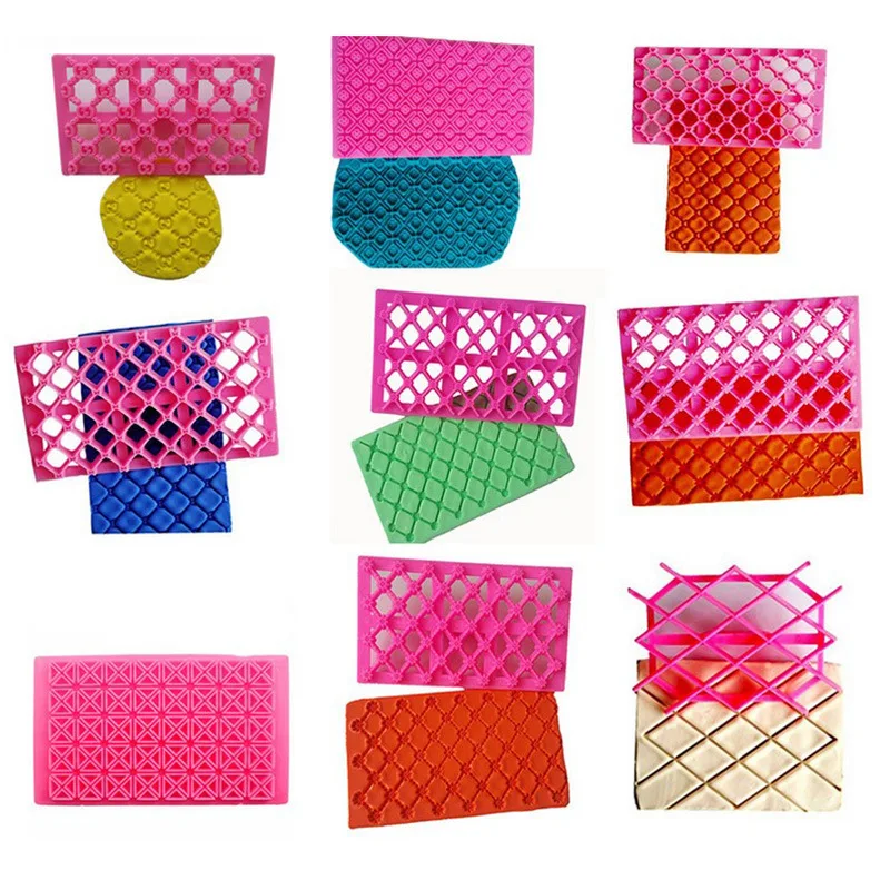 9 наборов пресс форм для выпечки из пищевого пластика креативное милое печенье