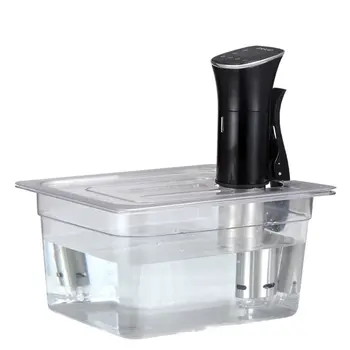 

2nd Generation Vacuum Slow Food Cooker IPX7 Waterproof Stainless Steel LCD Display Immersion Circulator
