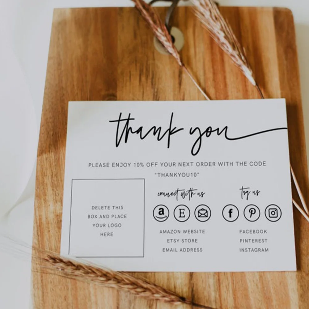 Custom Small Business Thank You Template Editable Small Business Thank You Card Small Business Thank You Card Template Cards Invitations Aliexpress Custom Small Business Thank You Template Editable Small Business Thank You Card Small Business Thank You Card Template Cards Invitations Aliexpress