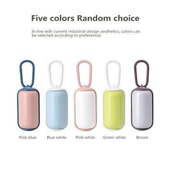 

Dogs Cats Waste Poop Bag Dispenser Pets Trash Bag Dispenser Portable Outdoor Pet Trash Box Plastic Pick up Bag Storage Box