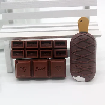 

Lce Cream Usb flash drive 128GB 64GB Pendrive 32gb 16gb Silicone Memoria USB Flash Disk Pen drive 8GB U Disk,free shipping