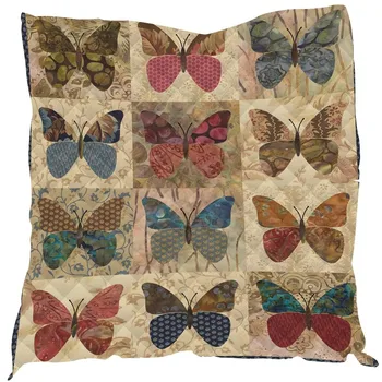 

Insect Butterfly 3D Printed Home Sofa Cover Quilt Queen Size Kids Adult Blankets For Beds Soft Sofa Outdoor Camping Quilt