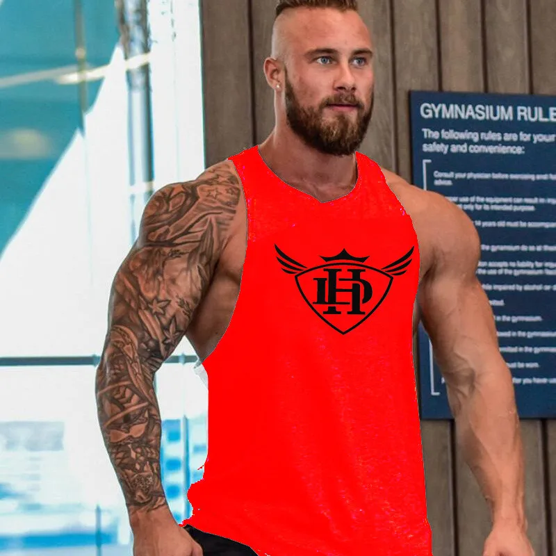Супер герой Капитан Америка брендовая одежда Singlets Мужская майка мышцы рубашка Супермен брус, Бодибилдинг Фитнес мужской жилет - Цвет: B