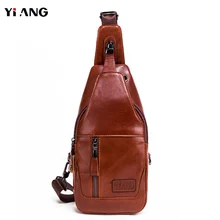 Высококачественная кожаная сумка на плечо, нагрудная сумка для мужчин, сумка-мессенджер, дорожные сумки, мужские сумки, винтажная желтая сумка, мини сумка на плечо