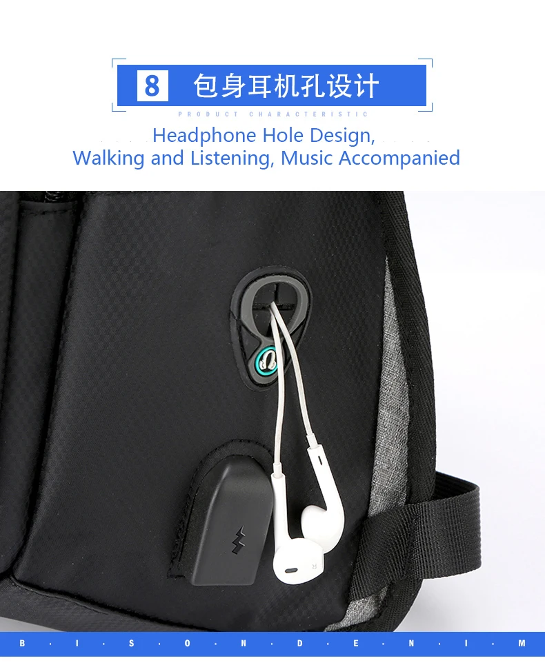Модный мужской рюкзак для ноутбука, usb-зарядка, Компьютерные рюкзаки, повседневные стильные сумки, большой мужской деловой рюкзак для путешествий
