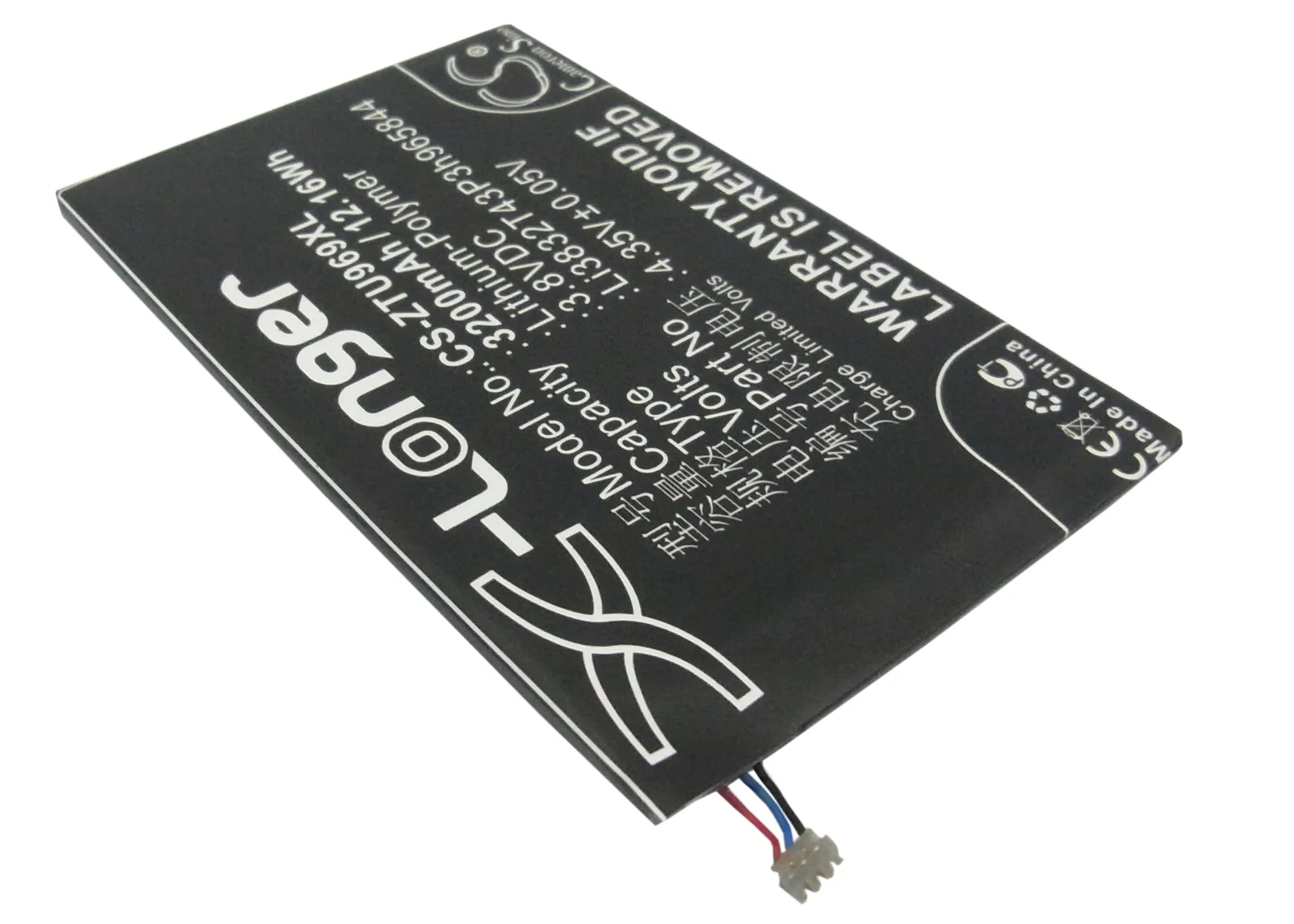 Обновленная батарея Cameron Sino для Amazing A7 3200 mAh/12.16Wh
