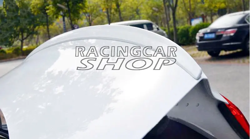 Окрашенные S S3 Стиль ABS багажник спойлер для AUDI A3 4 Двери Седан 2014UP A002F