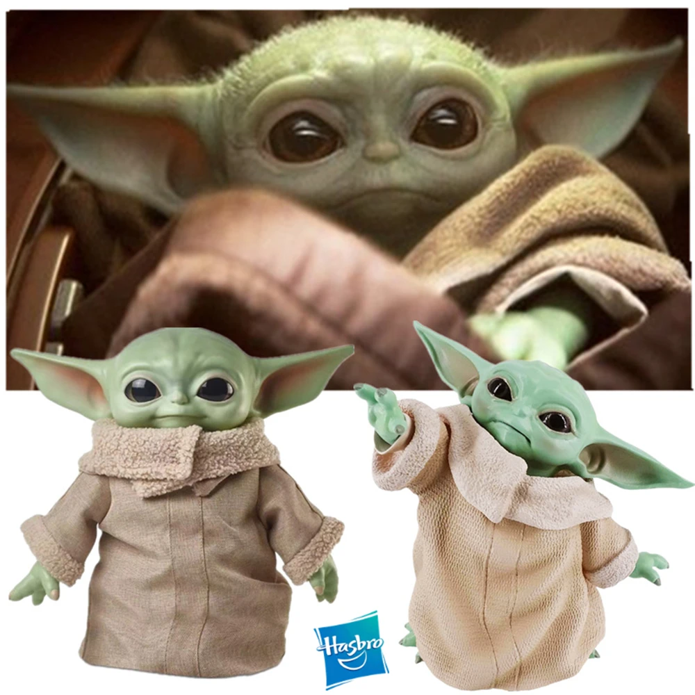 Hasbro The Mandalorian Star Wars Baby Yoda 16cm Pvc Action Figure Doll Toys Model Collection Toy For Children Action Toy Figures Aliexpress