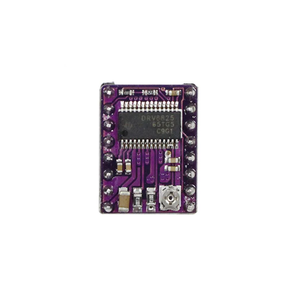 3D-принтеры Запчасти StepStick DRV8825 Драйвер шагового двигателя постоянного тока с радиатором Перевозчик Reprap 4-слойные PCB пандусы заменить A4988 драйвер