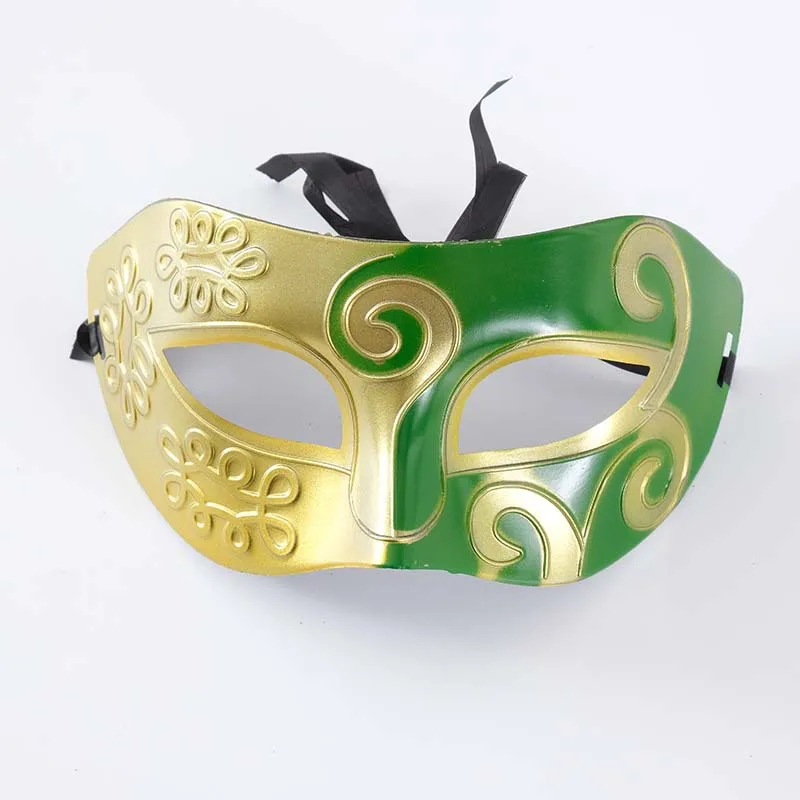 New Vintage Silver Gold Men Antique Gladiator Carnival Masquerade Ball Party Masks Cool Retro Men's Party Masks04