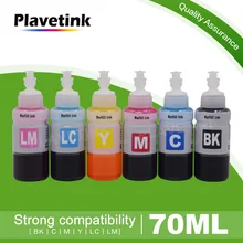 Plavetink 70 мл бутылка чернил принтера для T6731 T6732 T6733 T6734 T6735 T6736 картриджи для Epson L800 L805 L810 L850 L1800 принтер