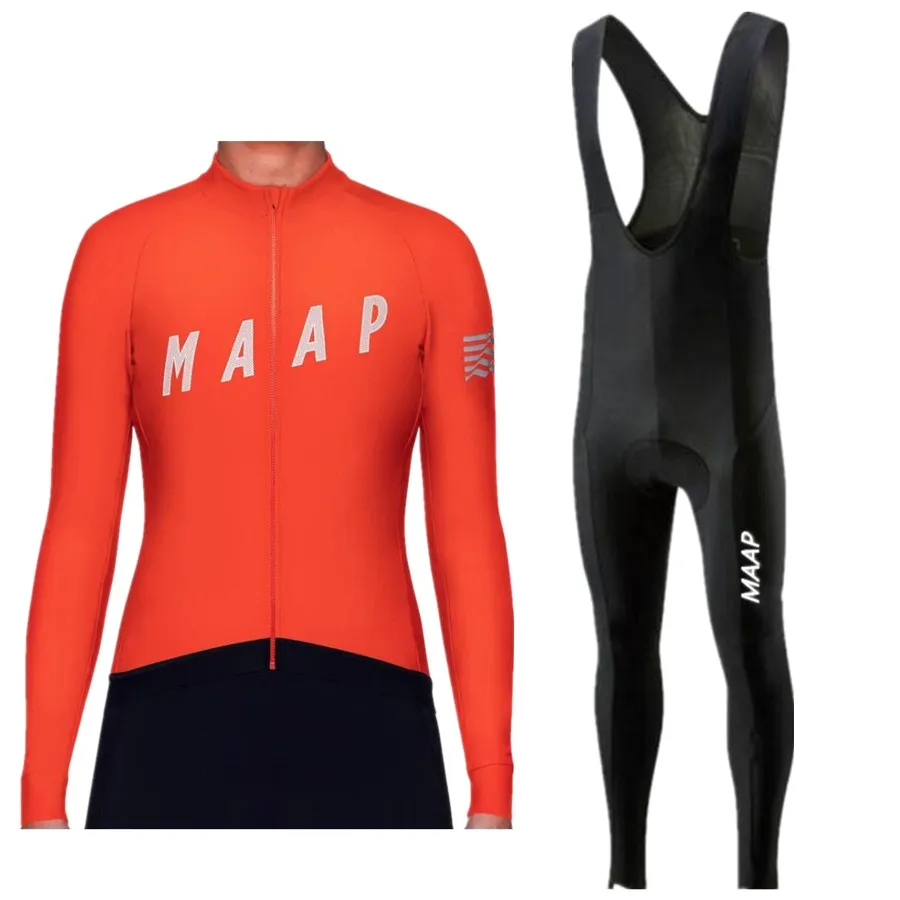 Jersey Set 1 MAAP Осенняя женская футболка с длинным рукавом для велоспорта, комплекты для женщин, одежда для горного велосипеда, спортивная одежда, одежда для велоспорта, одежда для велоспорта - Цвет: Jersey Set 1