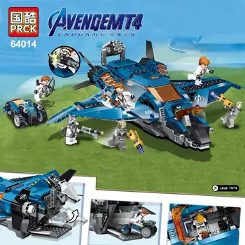 

858pcs Avenger Alliance Super Warship Compatible With Lepining Building Blocks Toy Kit DIY Educational Children GIFTS