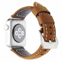Кожаный ремешок correa для apple Watch ремешок 42 мм 44 мм horlogebandjes для apple watch iwatch ремешок серии 5 4 полосы 38 40 мм ремень