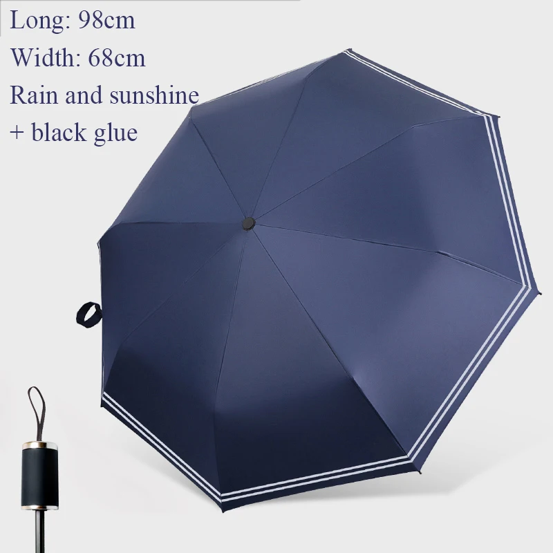 14 Sunumbrella компактный портативный складной Ультра солнцезащитный черный Универсальный Зонт женский стиль - Цвет: 14