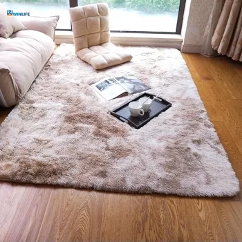 

Nordic Solid Pile Plush Carpet Rugs For Living Room Large Size Anti-Slip Bedroom/Study/corridor Soft Carpets Child Bedroom Mat