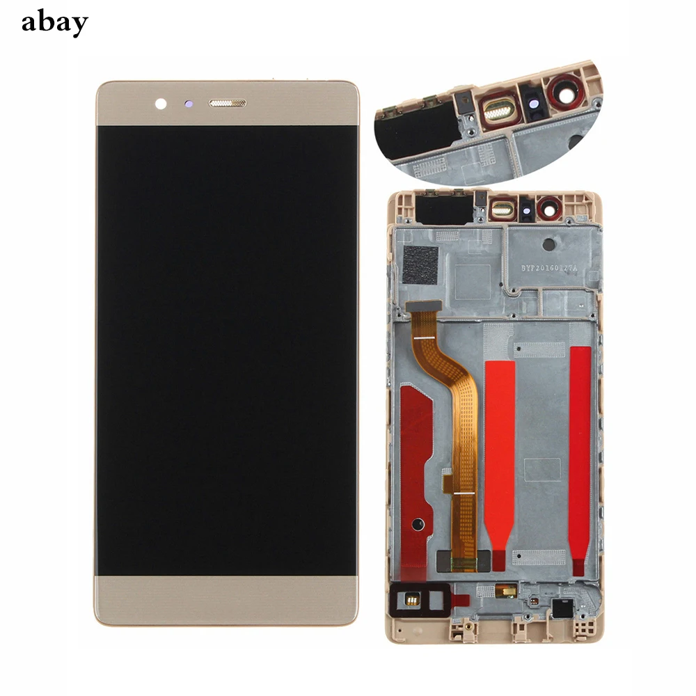 5," ЖК-дисплей для HUAWEI P9, сенсорный экран, дигитайзер с рамкой для HUAWEI P9, ЖК-дисплей в сборе, EVA-L09 EVA-L19, замена