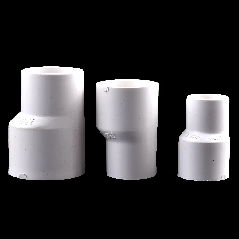 1Pc PVC Gerade Exzentrische Reduzierer Anschlüsse, Garten Bewässerung Wasser Rohr Joint Entwässerung Rohr Zubehör Aquarium Adapter – Detail 7