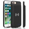 Wireless Battery Charger Case for iPhone 6 6S 7 8 Wireless Charging External Battery Pack Case with Audio for iPhone 6 6s 7P 8P