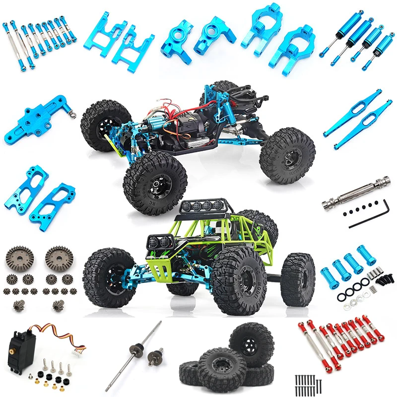 Wltoys 12428 12423 Радиоуправляемый автомобиль все обновленные металлические детали