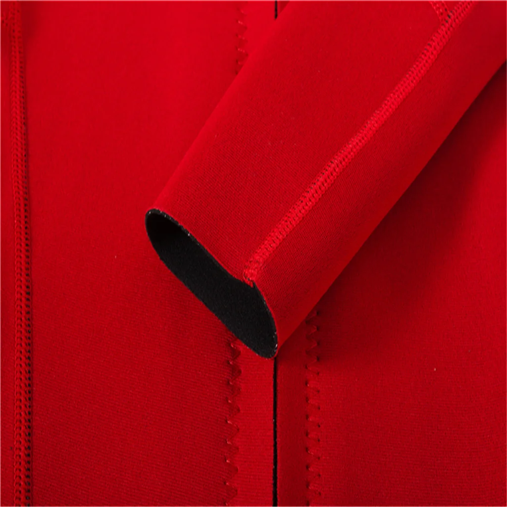 Premium 2mm Neoprene Women Wetsuit Front Zipper For Scuba Diving Swimming Top Red Women Wetsuit