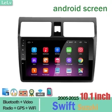 Lelv 10," 2din автомобильный экран Android 8,1 GO автомобильный dvd-плеер для Suzuki Swift 2005 2006 2007 2008- автомобильный Радио gps навигация