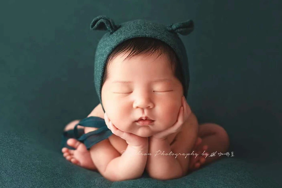 5 шт./компл. новорожденных Подставки для фотографий Детские Обёрточная бумага комплект, хлопок, с бантом для маленькой девочки Обёрточная бумага студийный Фотофон для новорожденных реквизит,# P2483