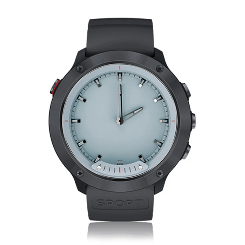 

M5 Smart Watch Transparent Screen Smart Band Ip68 Waterproof Heart Rate Monitor Hybrid Smart Wristband(Black)