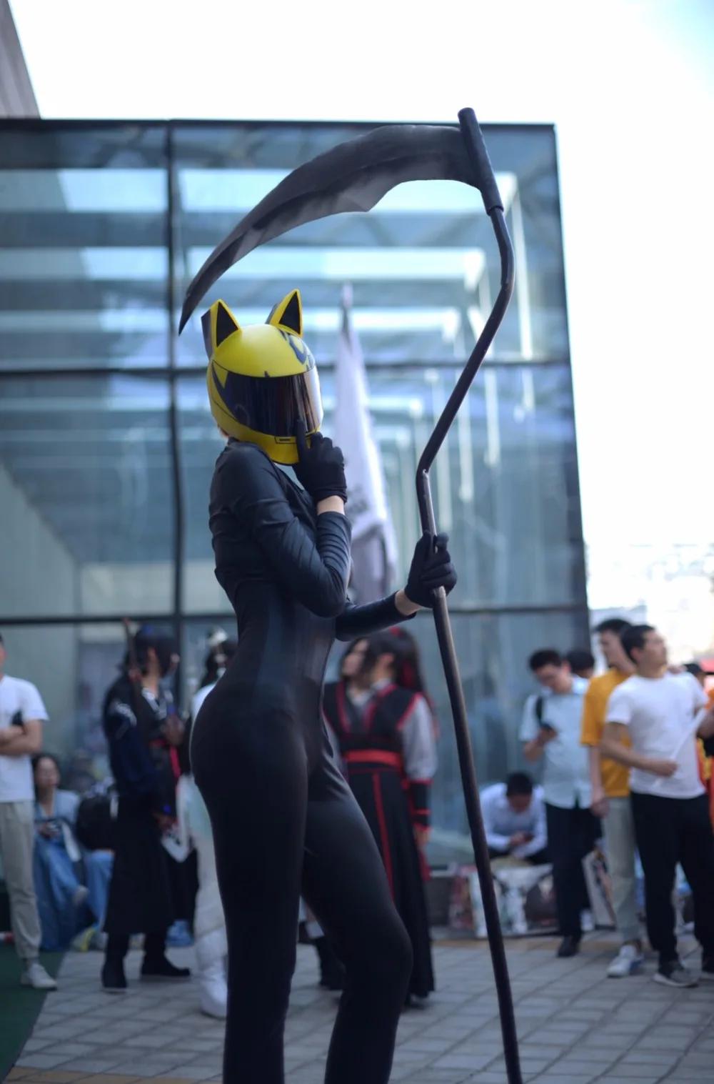 Японский аниме Durarara! DuRaRaRa Celty Sturluson Косплей Костюм Комбинезон на Хэллоуин из искусственной кожи Боди унисекс костюм для вечеринки