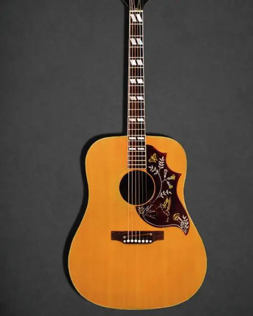 Free Shipping All Solid Wood Customized Acoustic Guitar Custom