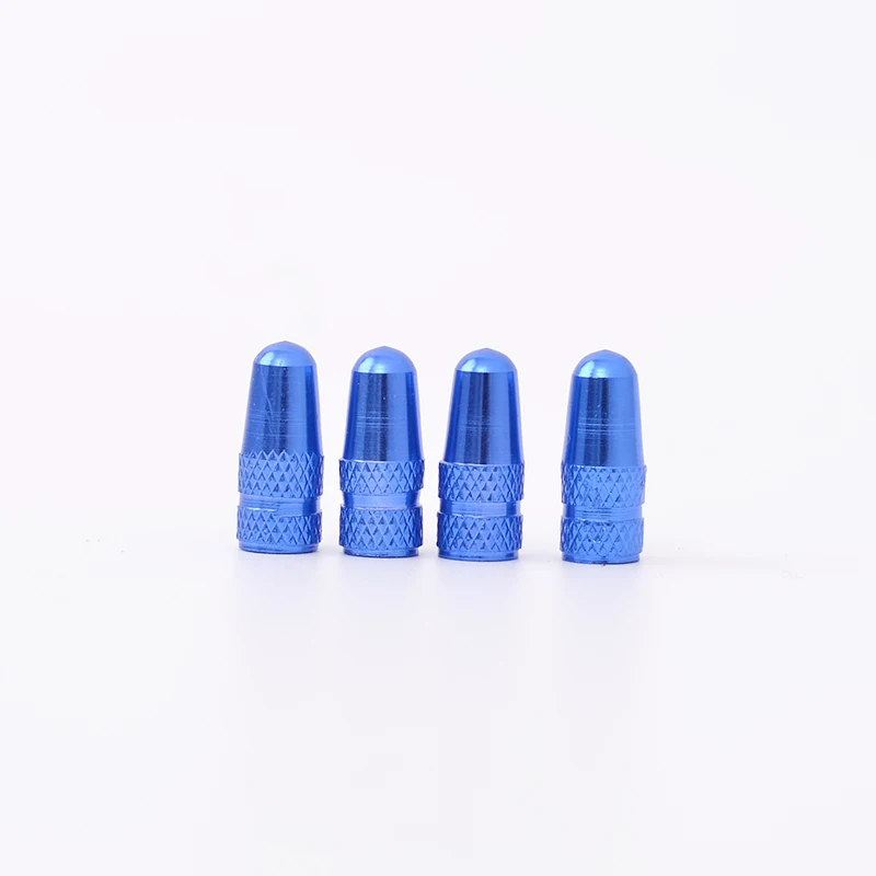 4Pcs Suit 7 Colors Presta Valve Cap Road MTB Bike Aluminium Alloy Valve For Bicycles Caps Tire Bicycle Tubeless Cap Dust Cover