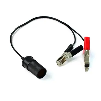 

Car Cigarette Lighter Turn Battery Clip Special Car Power Extension Cable Converter Car Air Pump Dedicated