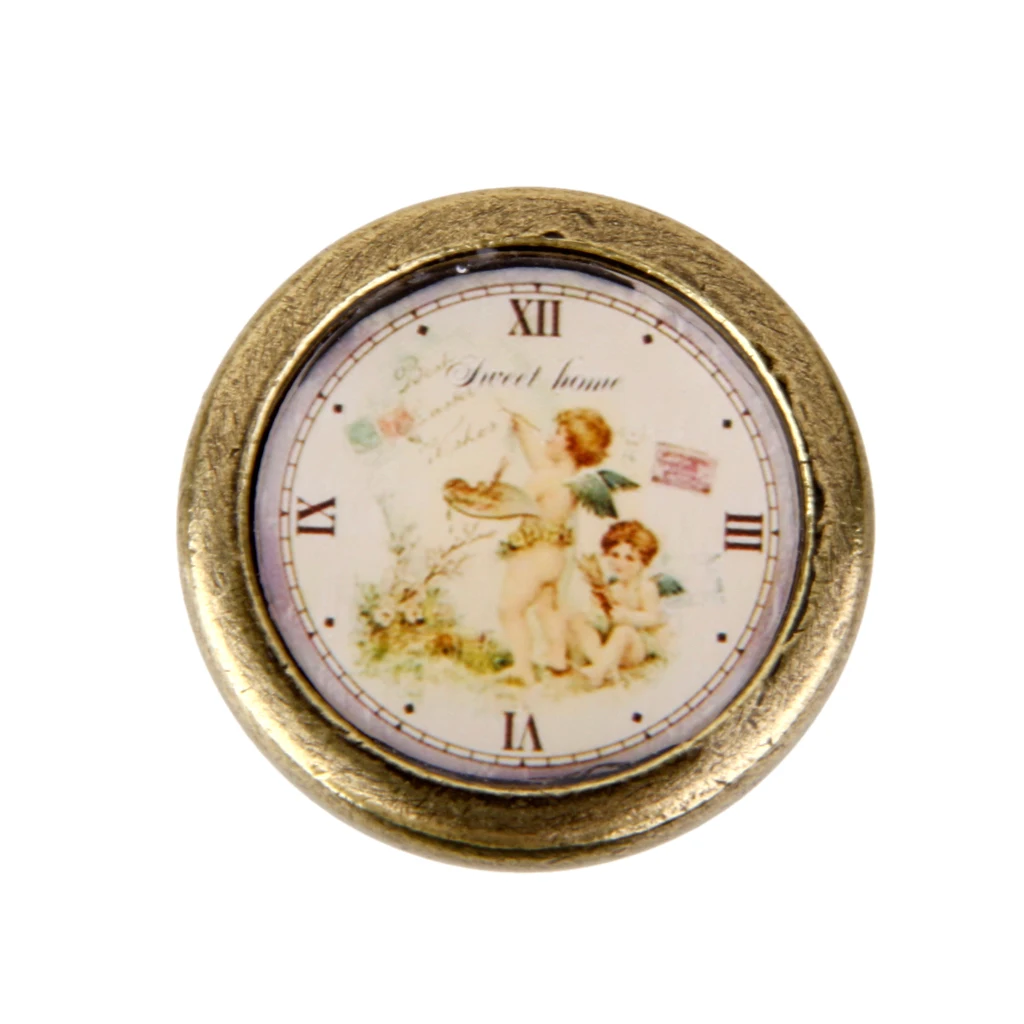 Vintage Cabinet Door Drawer Dreser Handle Pull Wardrobe Retro Knob Hardware Zinc alloy Home Decors Item